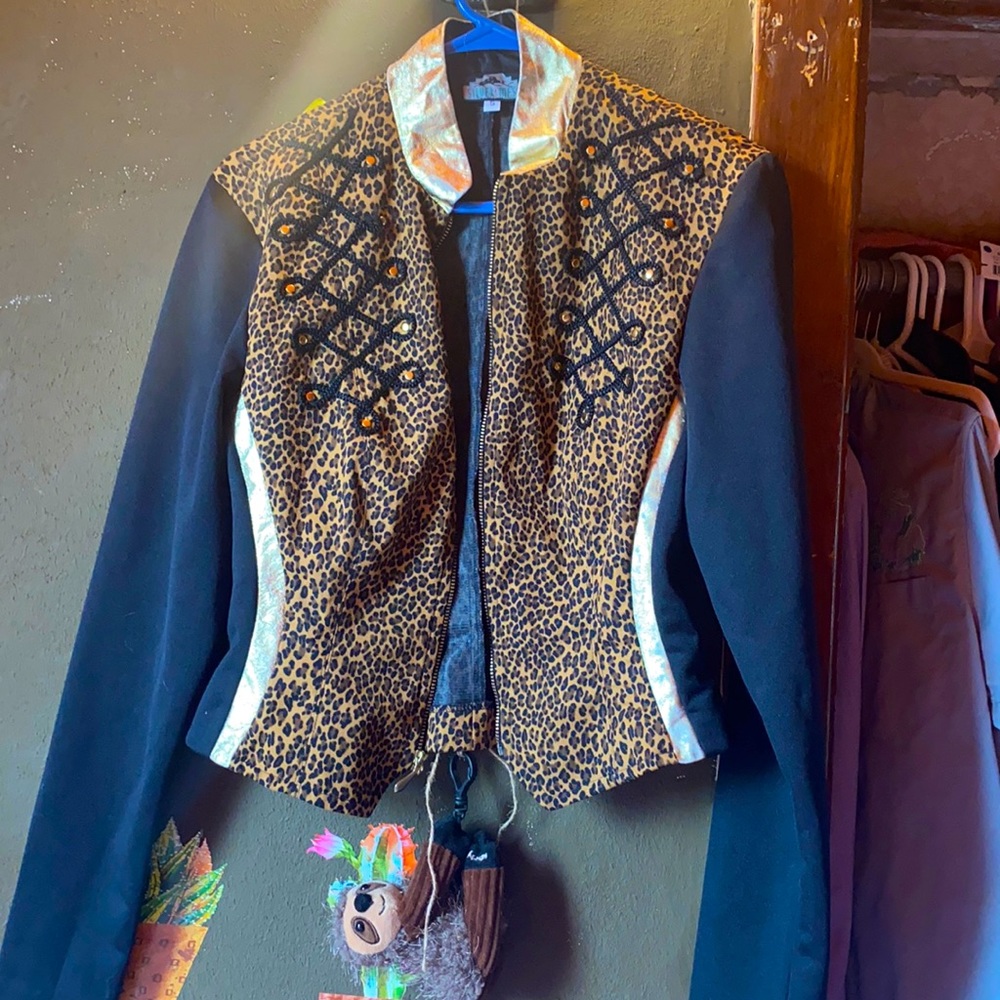cheetah show jacket